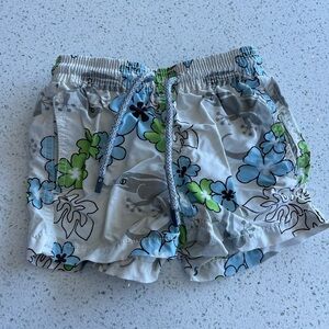 Vilebrequin boys size 4 perfect condition stylish Floral Print Swim Shorts